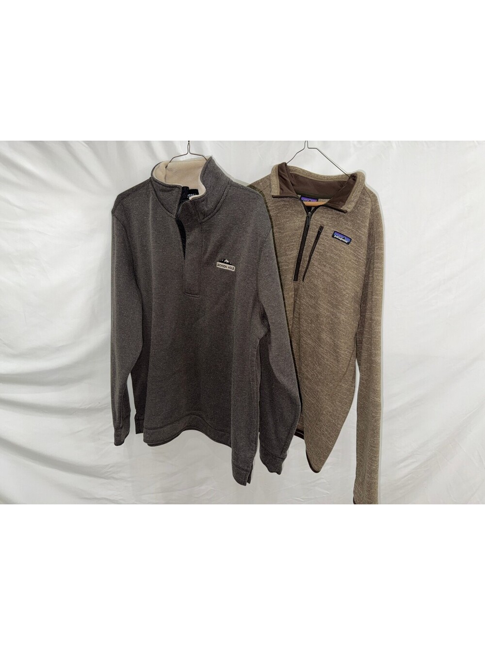 2 Men's XL Fleece Pullovers - Jackson Hole - Patagonia and Gear for Sports